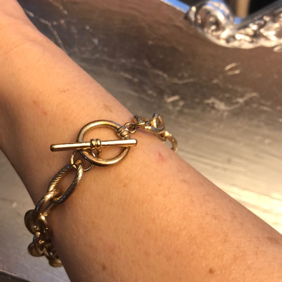 Jewelry - Ayle M Toggle bracelet or anklet.